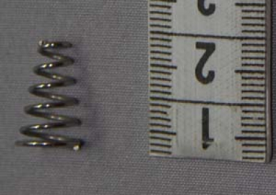 Пружина ручки люка