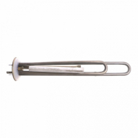 КОМПЛЕКТ: ТЭН RF 2000W(700+1300), TW, нерж, D64мм, М4, клеммы под разъем, L310мм, 220V + анод М4 + прокладка