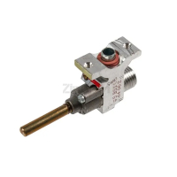 Кран газовый средней горелки для газовых плит Zanussi 3429042355
